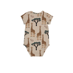 Kurzarm Body aus Baumwolle (Bio)