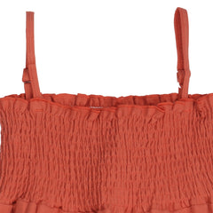 Golden Ochre Strap Dress