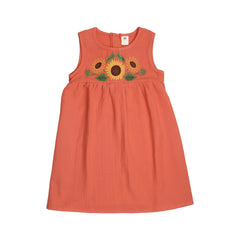 Golden Ochre Sleeveless Dress