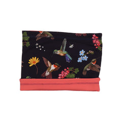 Hummingbirds Around Flowers-Loop