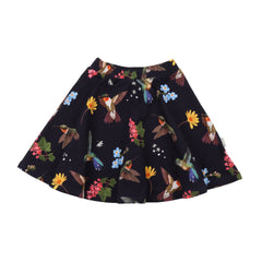 Hummingbirds Around Flowers-Skirt