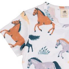 Happy Horses-Flared Dress