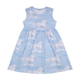 Jurkje met korte mouwen van katoen (biologisch)