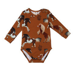 Långärmad kropp gjord av bomull (ekologisk)