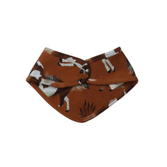 Triangular scarf made of cotton (organic)