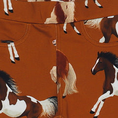 Joyful Horses-Sweat Leggings 98