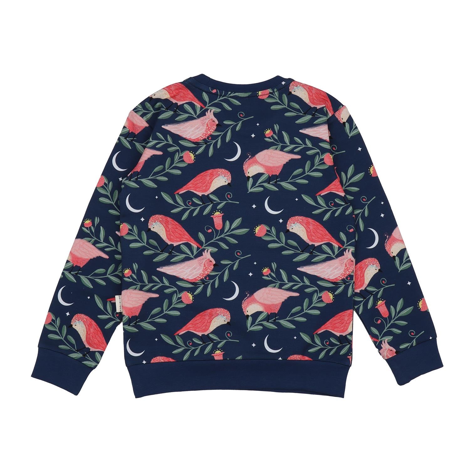 Pinky Birds-Sweatshirt