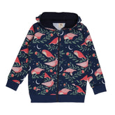 Pinky Birds-Sweat Jacket