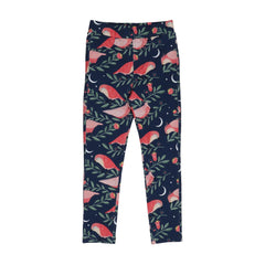 Pinky Birds-Sweat Leggings