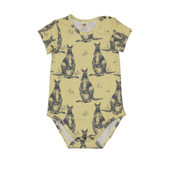 Body à manches courtes en coton (biologique)