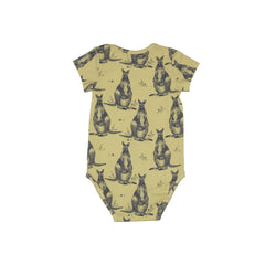 Body à manches courtes en coton (biologique)