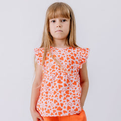 Little Big Hearts-Blouse Top