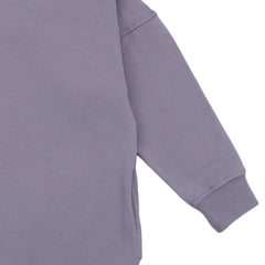 Mor - Kapşonlu Elbise