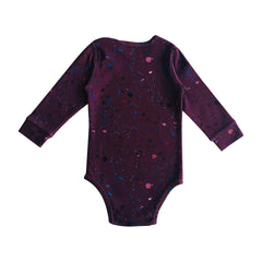 Body de manga comprida confeccionado em algodão (orgânico)