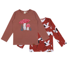 Сорочка з довгим рукавом з бавовни (органік)