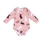 جسم بأكمام طويلة مصنوع من القطن (عضوي)