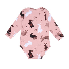 Body a maniche lunghe in cotone (biologico)
