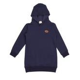 Vestido sweat confeccionado em algodão (orgânico)