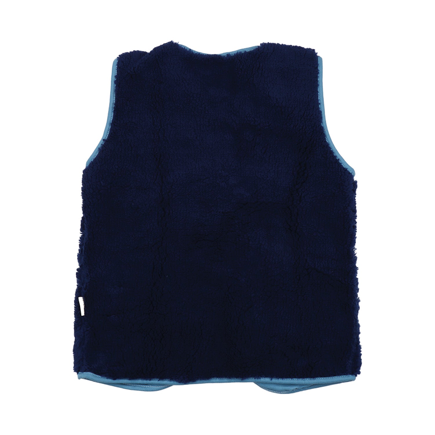 Navy Fleece-Fleece Vest