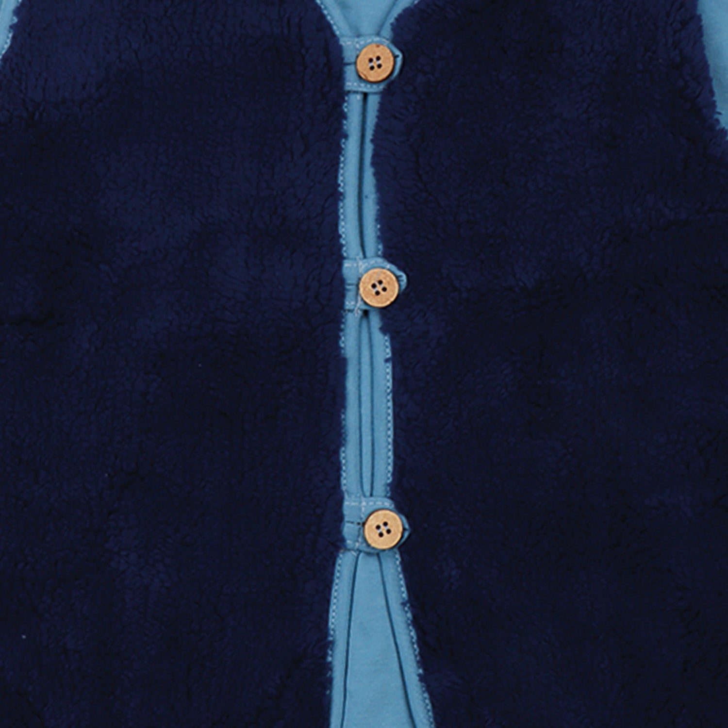 Navy Fleece-Fleece Vest