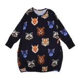 Abito a maniche lunghe in cotone (biologico)