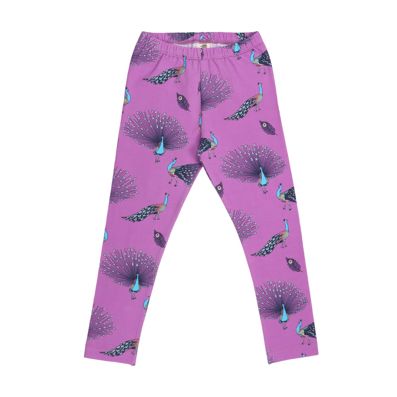 Fancy Peacocks-Leggings