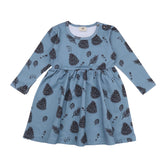 Abito a maniche lunghe in cotone (biologico)