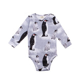 Pamuktan yapılmış uzun kollu body (organik)