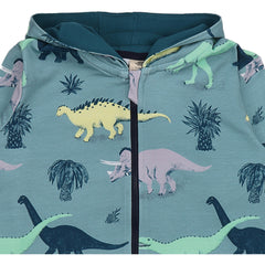 Running Dinosaurs sweat jacket
