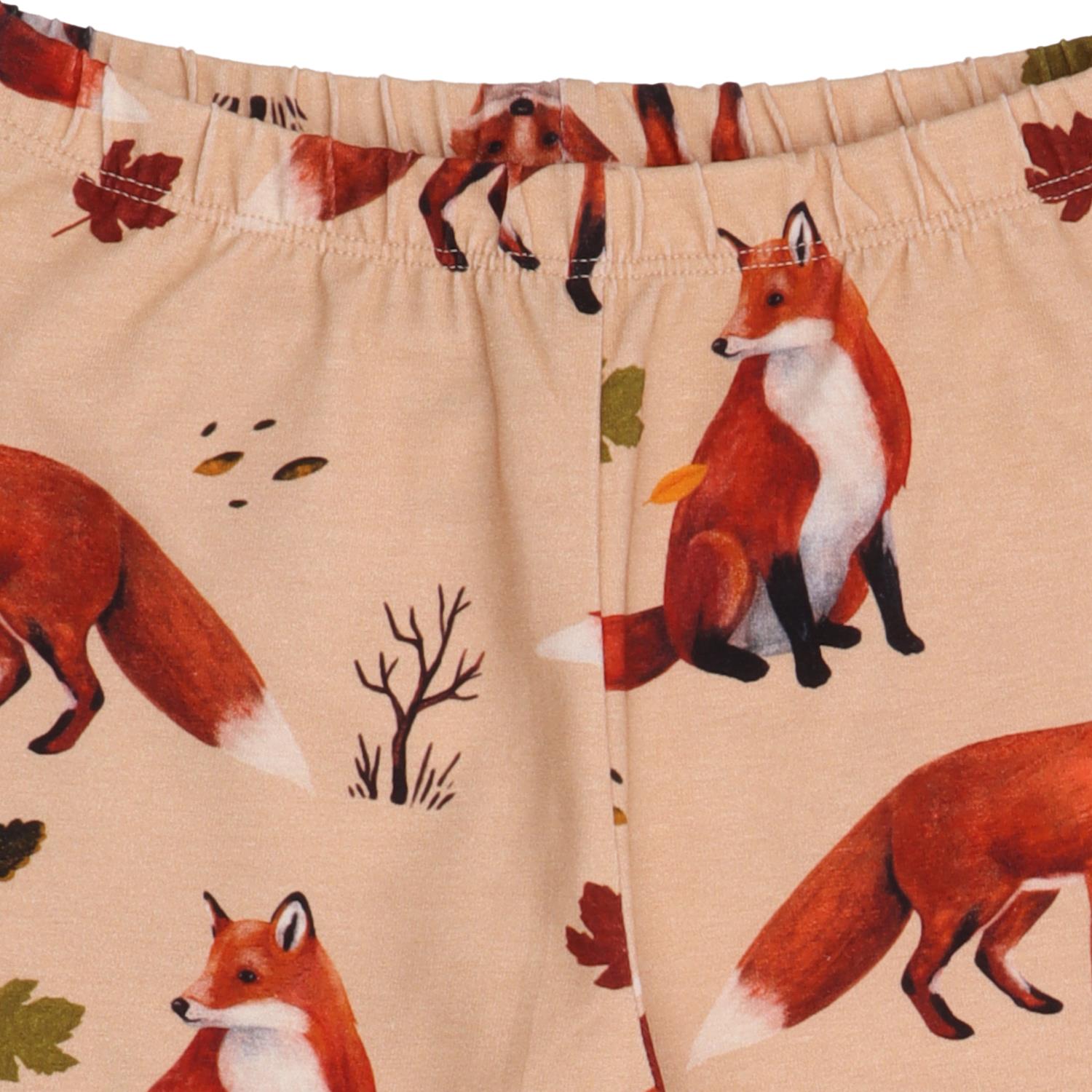 Red Foxes-Leggings