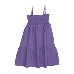 Royal Lavender-Strap Dress