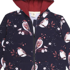 Sweatjacke aus Baumwolle (Bio)