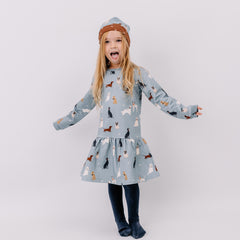 Organik Pamuklu Tayt – Parlak Sarı Renkli Sürdürülebilir ve Rahat Çocuk Taytı