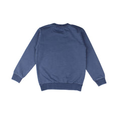 Moletom pulôver confeccionado em jeans (algodão orgânico)