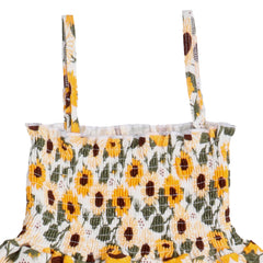 Sunflowers Strap Dress
