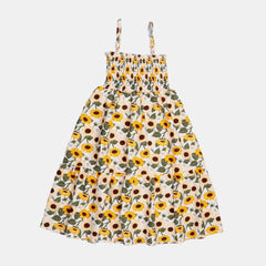 Sunflowers Strap Dress