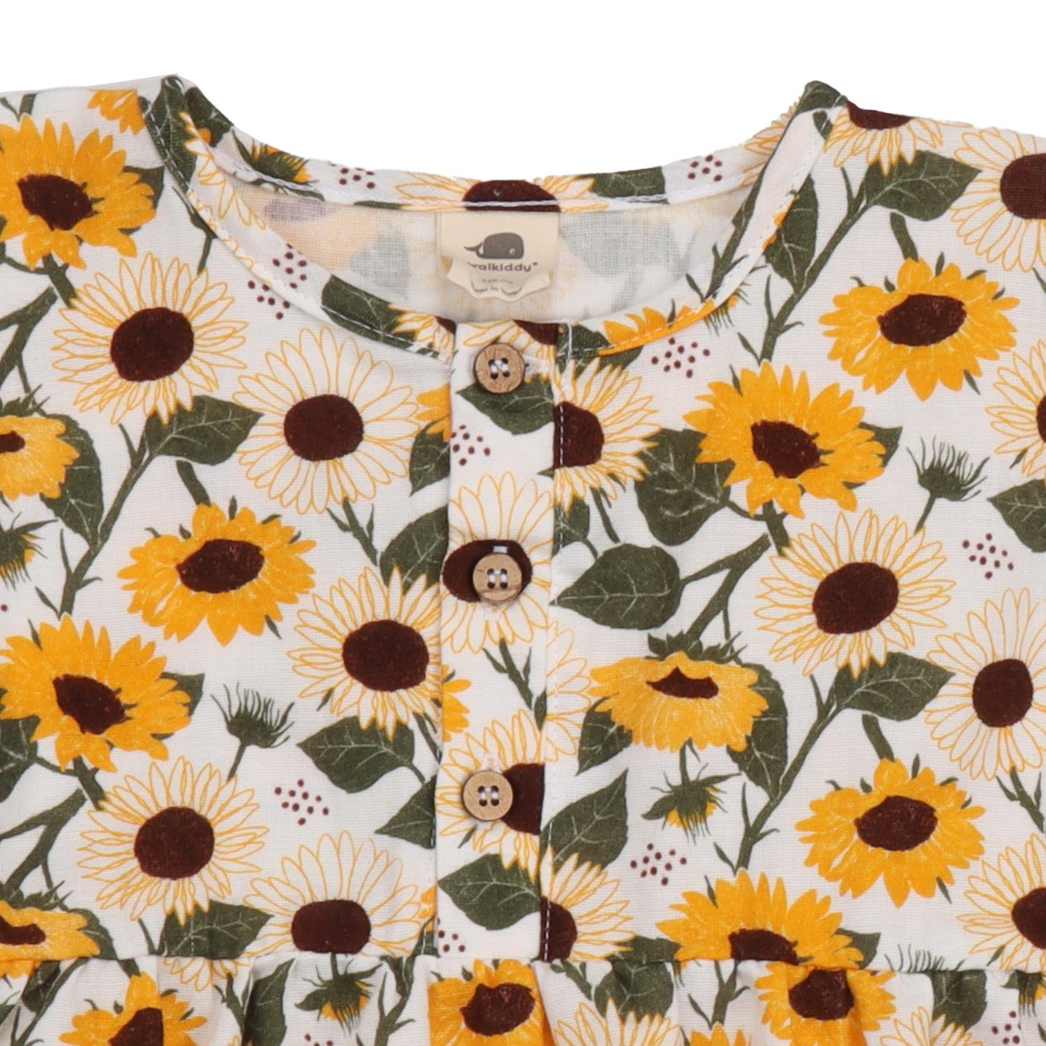 Sunflowers-Blouse