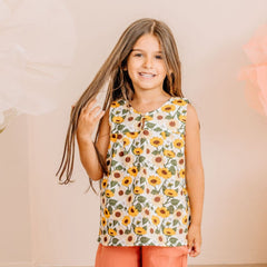 Sunflowers blouse top