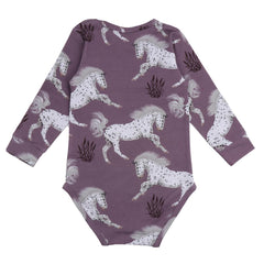 Body a maniche lunghe in cotone (biologico)