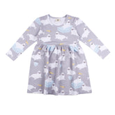 Abito a maniche lunghe in cotone (biologico)