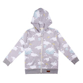 Sweatjack van katoen (biologisch)