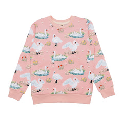 Swans in Spring-Sweatshirt