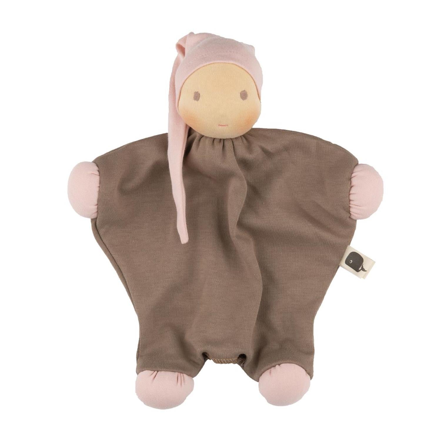 Handpuppe Rosa Waldorf art puppe stoffpuppe montessori