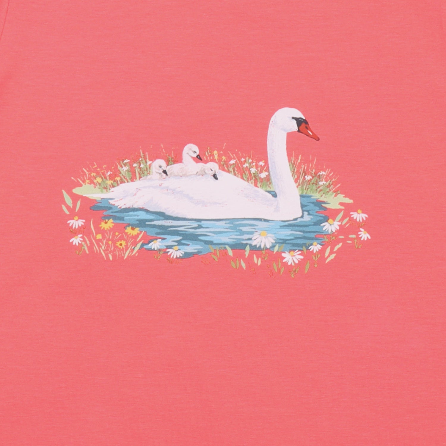 Swans in Spring-T-Shirt