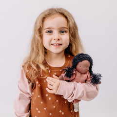 Sarah Waldorf art puppe stoffpuppe montessori