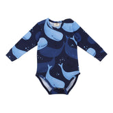 Pamuktan yapılmış uzun kollu body (organik)