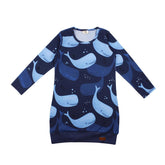 Abito a maniche lunghe in cotone (biologico)