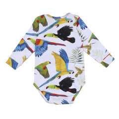 Långärmad kropp gjord av bomull (ekologisk)