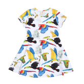 Jurkje met korte mouwen van katoen (biologisch)