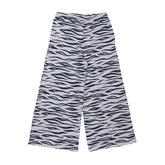 Kaplan Desenli - Geniş Paça Pantolon